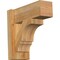 Ekena Millwork Balboa Block Rough Sawn Outlooker, Western Red Cedar, 6"W x 14"D x 14"H OUT06X14X14BOA05RWR - alternate 1